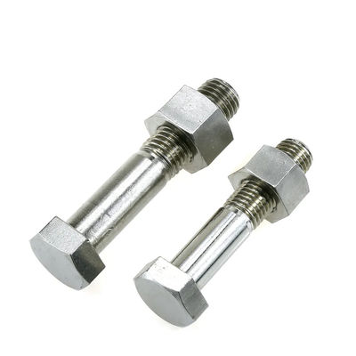 M50x150 Inconel 718 Malzeme Yüksek Sıcaklık Alaşımı GH 4169 Paslanmaz Çelik Bağlantı Elemanları Tam Dişli Altıgen Cıvata